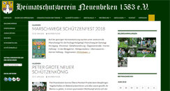Desktop Screenshot of hsv-neuenbeken.de
